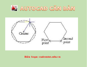 Autocad CB-CH2.7 - Vẽ đa giác