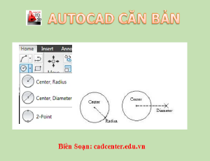 Autocad CB-CH2.3 - Vẽ đường tròn