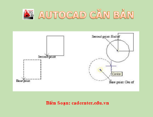 Autocad CB-CH3.1 - Di chuyển đối tượng