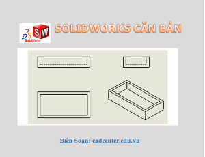 SolidWorks CB-CH5.2 - Tạo các hình chiếu-Insometric